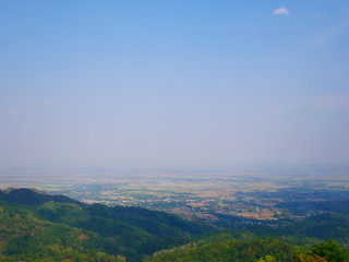Obraz premium blue sky with white clouds background
