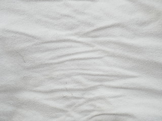 Fototapeta na wymiar white silk cotton texture, clean fabric cloth background