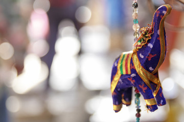 Oriental beaded jewelry and accessories, beautiful background