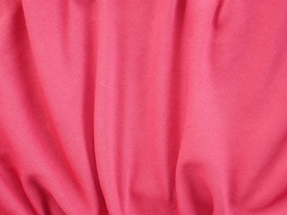 red silk cotton background, pink luxury fabric cloth