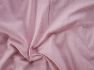 pink cotton fabric texture background, silk cloth background