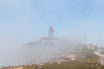 Cabo da Roca summer in the fog