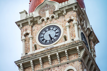 The clock tower at Merdeka Square, Kuala Lumpur, Malaysia - 271467827