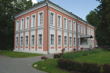 Fototapeta na wymiar View of the museum-estate Bolshie Vyazemy Moscow region Russia