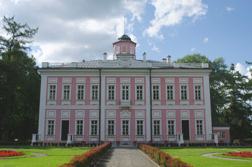 View of the museum-estate Bolshie Vyazemy  Moscow region Russia