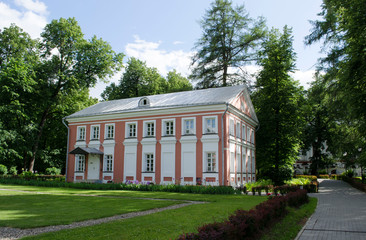 View of the museum-estate Bolshie Vyazemy  Moscow region Russia
