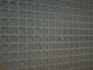 Leather square stitched grey texture or background