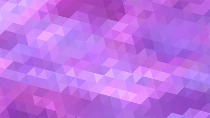 Geometric design. Colorful gradient mosaic background. Geometric triangle, mosaic, abstract background. Mosaic, color background. Mosaic texture. The effect of stained glass. EPS 10 Vector