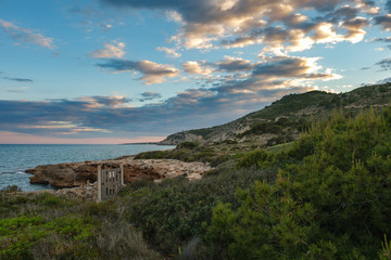 Rocky Beach Near Peniscola