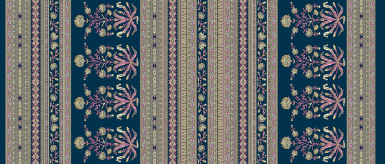 seamless traditional design motif background