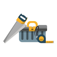 tools set collection workshop icons cartoon