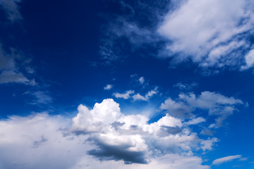 Obraz premium Wonderful sky with clouds as background