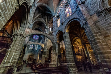interior of cathedral