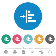 Increase left indentation of content flat round icons