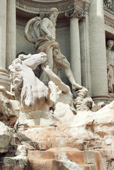 Trevi Fountain or Fontana di Trevi