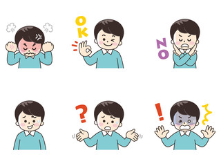 若い男性セット04