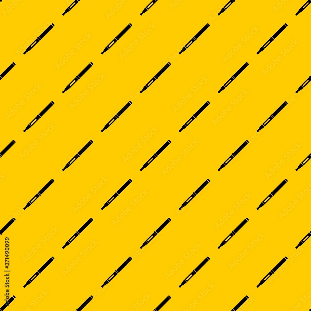 Poster mod and clearomizer in the kit pattern seamless vector repeat geometric yellow for any design