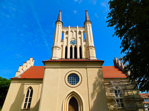 Evangelische Kreuzkirche aus dem 18. Jahrhundert