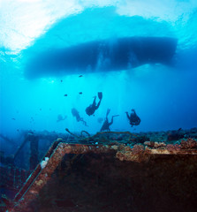 Wreck of the Salem Express. Red sea, Egypt.