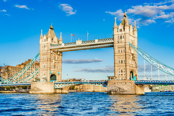 Tower Bridge in London, UK