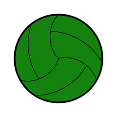 Volleyball Grün