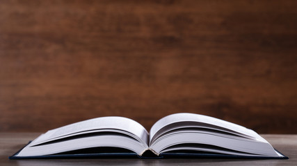 Macro view of old books