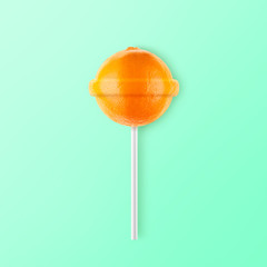 Lollipop orange