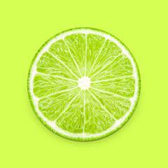 Lime slice fruit