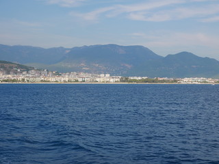 Fototapeta na wymiar Mittelmeer Küste