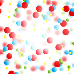  Abstract background of color vector circles