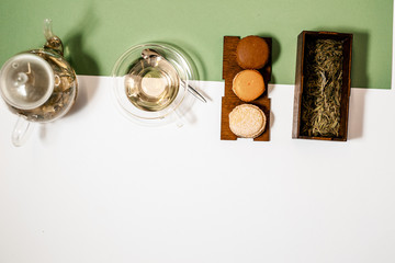 tea detox background