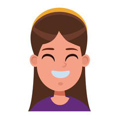 young kid avatar carton character