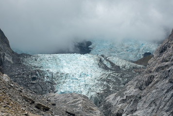 Franz Josef Glacier in the Mist