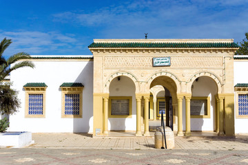 Obraz premium Old and Traditional Building in Monastir, Tunisia