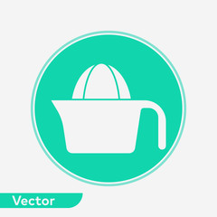 Juicer vector icon sign symbol