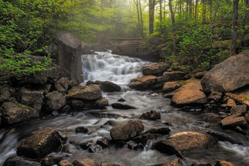 Whiskey Brook Falls Speculator New York, Adirondacks