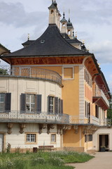 Fototapeta na wymiar Das Wasserpalais in Dresden-Pillnitz