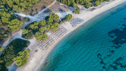 Paragga beach. Halkidiki, Greece
