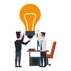 business people avatars cartoon characters