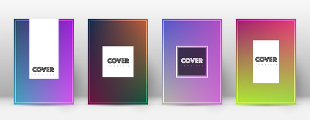 Flyer layout. Hipster symmetrical template for Bro