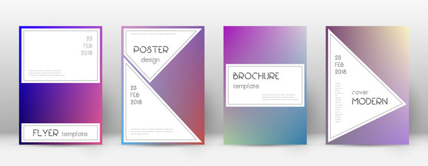 Flyer layout. Stylish gorgeous template for Brochu