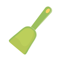 Isolated sand shovel design vector illustration