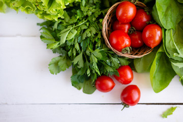 vegetarian food, a lot of vegetables are not white kitchen table