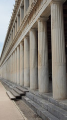 Athen: Säulenreihe der Stoa des Attalos