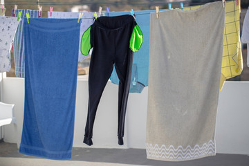 drying clothes drying