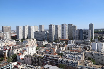 Obraz premium Barres d'immeubles à Paris