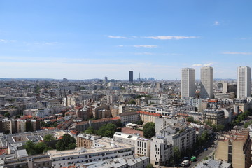 Obraz premium Panorama urbain à Paris