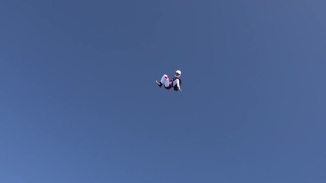 Skydiving over Norway