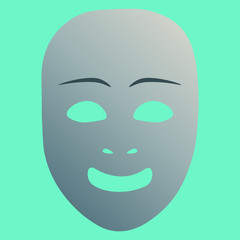 Joy theatrical mask