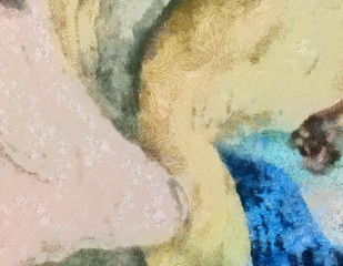 Grunge texture. Abstract background. Oil paint. Dry brush strokes. Simple pattern. Design template. Creative wallpaper. Scratches elements.